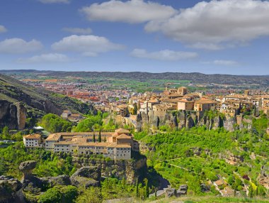 Cuenca, Heucar Vadisi, İspanya, Unesco Dünya Mirası Uçurum Evleri