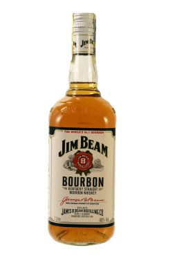 Jim Beam viski, siyah arka plan. Jim Beam 'in sahibi Beam Global Ruhlar ve şaraptır ve 1795' ten beri Clermont, Kentucky Usa 'da ilkel editoryal olarak kullanılmaktadır.