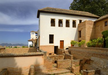 Alhambra Sarayı, Yaz Sarayı Generalife, Palacio de Generalife, Granada, Endülüs - Unesco Dünya Mirası Alanı, İspanya