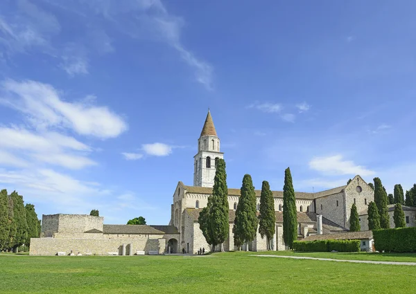 Santa Maria Assunta Bazilikası Aquileia Unesco Dünya Mirası Alanı Dır — Stok fotoğraf