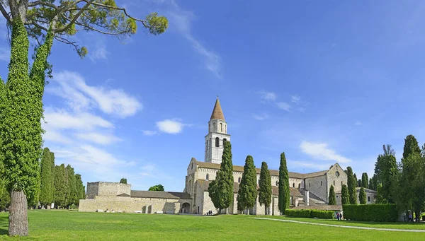 Santa Maria Assunta Bazilikası Aquileia Unesco Dünya Mirası Alanı Dır — Stok fotoğraf