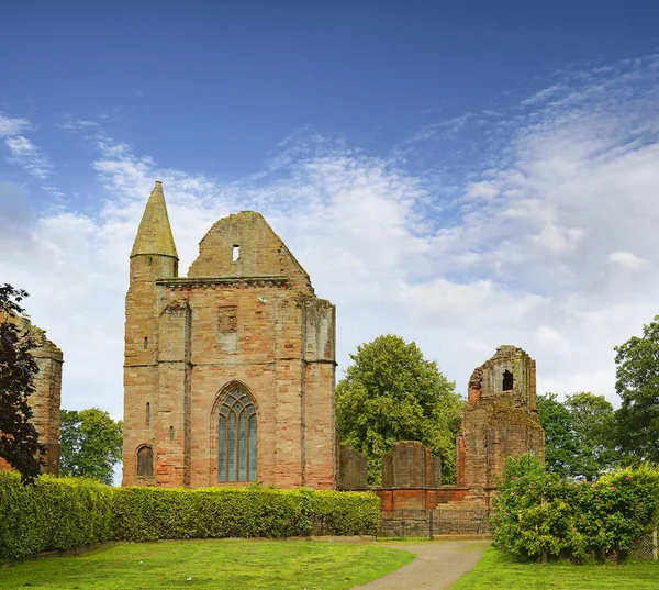 Arbroath Abbey Den Skotska Staden Arbroath Grundades 1178 Kung William — Stockfoto