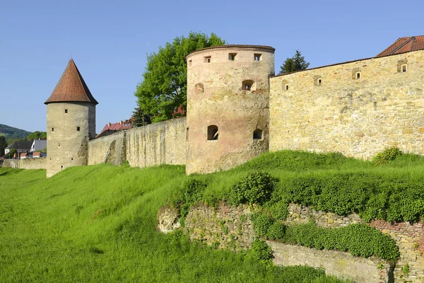 Bardejov Stadt Mittelalterliche Festungsmauer Die Stadt Ist Eine Der Unesco — Stockfoto