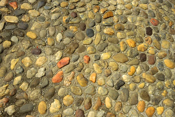 Pavimento Piedra Pebles Fondo — Foto de Stock