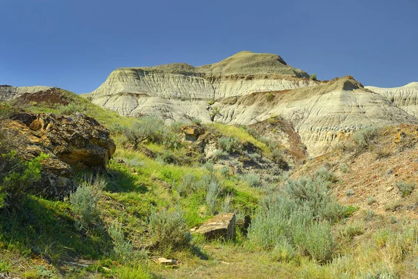 Badlands Dinosaur Provincial Park Alberta Canadá Patrimonio Humanidad Por Unesco —  Fotos de Stock