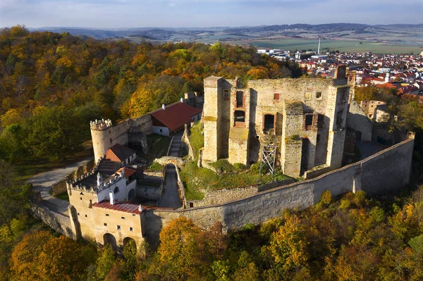 Boskovice Castle Original Castle 13Th Century Rebuild Several Times Gothic Royalty Free Stock Images
