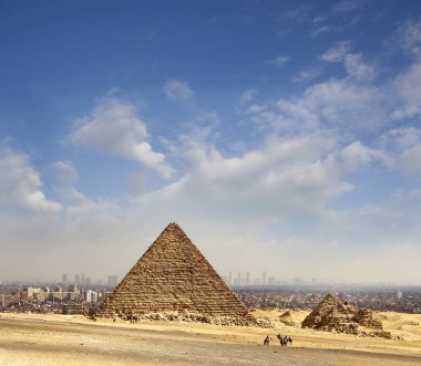 Giza Piramidi, Kahire yakınlarında, Mısır, Unesco Dünya Mirası Alanı
