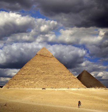 Giza Piramidi, Kahire yakınlarında, Mısır, Unesco Dünya Mirası Alanı