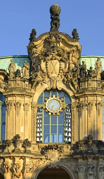 Dresden Alemanha Palácio Zwinger Castelo Cidade Dresden Construído Estilo Barroco — Fotografia de Stock