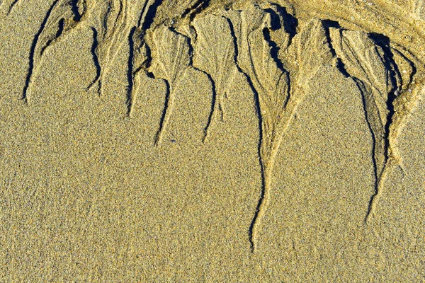 砂の中の抽象的な形状 — ストック写真