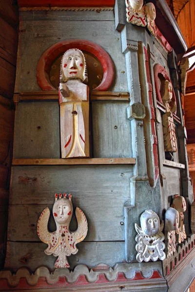 Petajavesi - Evanjelik Luteryan Eski Kilisesi, Orta Finlandiya, Unesco Dünya Mirası Bölgesi. Kilise, doğu İskandinavya 'ya özgü tipik bir mimari gelenek örneğidir.