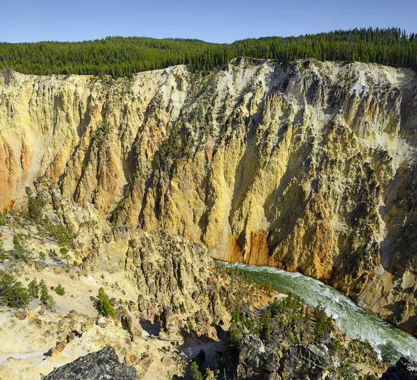 Yelowstone Ulusal Parkı 'nın Büyük Kanyonu, Yellowstone Ulusal Parkı Unesco Dünya Mirası Alanı, Usa
