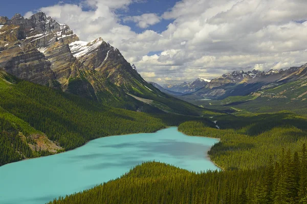 Park Narodowy Peyto Lake Banff Alberta Kanada — Zdjęcie stockowe