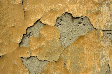 Ön cephede eski alçı - arka plan