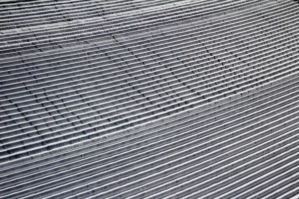 金属斜線パターンの背景 — ストック写真