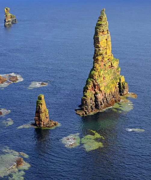 Duncansby Stacks Klippen Meer Norden Schottlands — Stockfoto