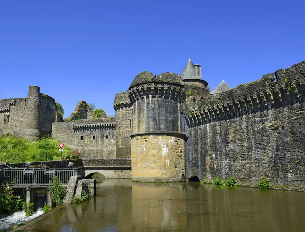 Castello Fougeres Bretagna Francia Nord Occidentale — Foto Stock