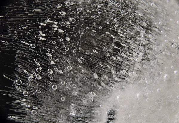 Buz yarığı, soyutlama, arkaplan