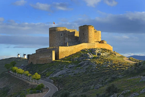 Slott Consuegra Toledo Regionen Castilla Mancha Spanien Don Quijotes Väg — Stockfoto