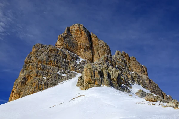 Italien Dolomiten Der Gipfel Der Averau Averau Ist Der Höchste — Stockfoto