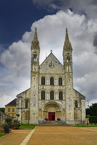 Church Saint-Martin-de-Boscherville in Abbey - Abbaye romane normande Saint Georges de Boscherville, Normandy, France