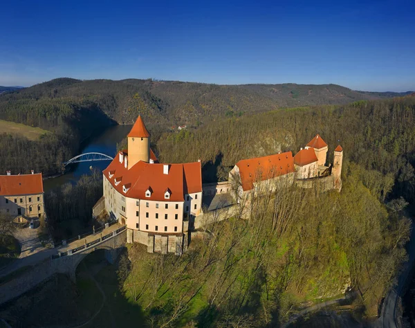 Castelo Veveri Perto Cidade Brno Morávia República Checa — Fotografia de Stock