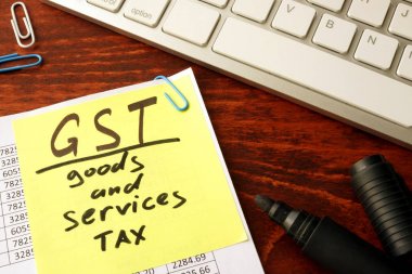 Word Gst mal ve hizmet vergisi ile not etmek.