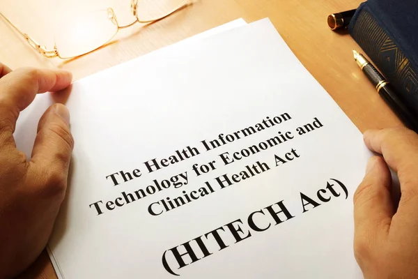 The Health Information Technology for Economic and Clinical Health Act (HITECH Act)
