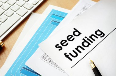Belge adı tohum finansmanı ile. Yatırım kavramı.
