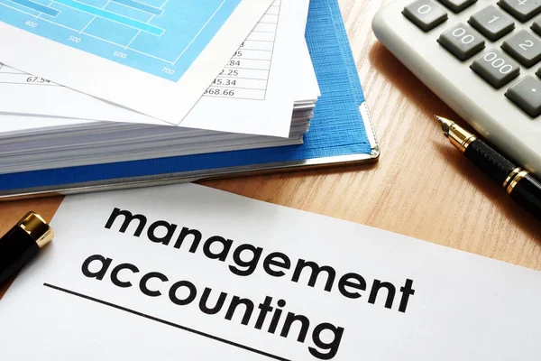 Yönetim muhasebesi belge bir tablo.