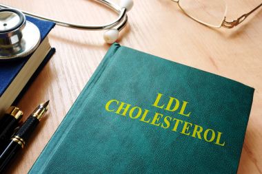 Book about ldl cholesterol clipart