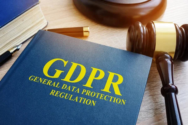 General Data Protection Regulation (GDPR) and gavel.