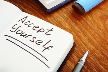 Siyah defterdeki motivasyon işaretini kabul et..