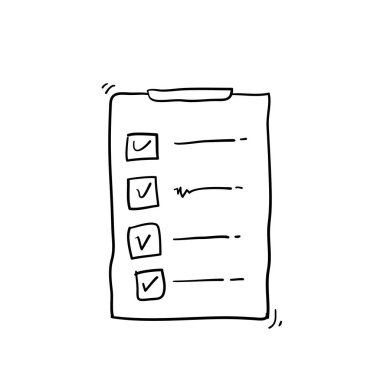 El çizimi Pano simgesi tasarım şablonu karalaması