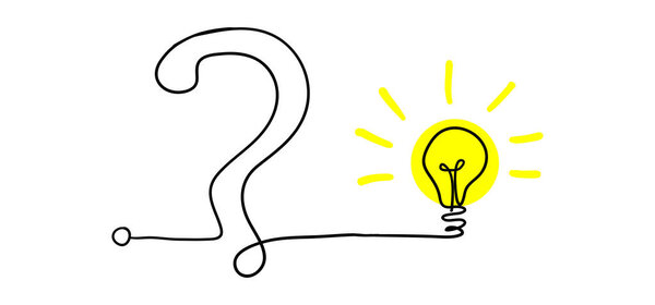 Упрощение комплекса, ясность путаницы или пути. концепция векторной идеи с иллюстрацией каракулей лампочек
