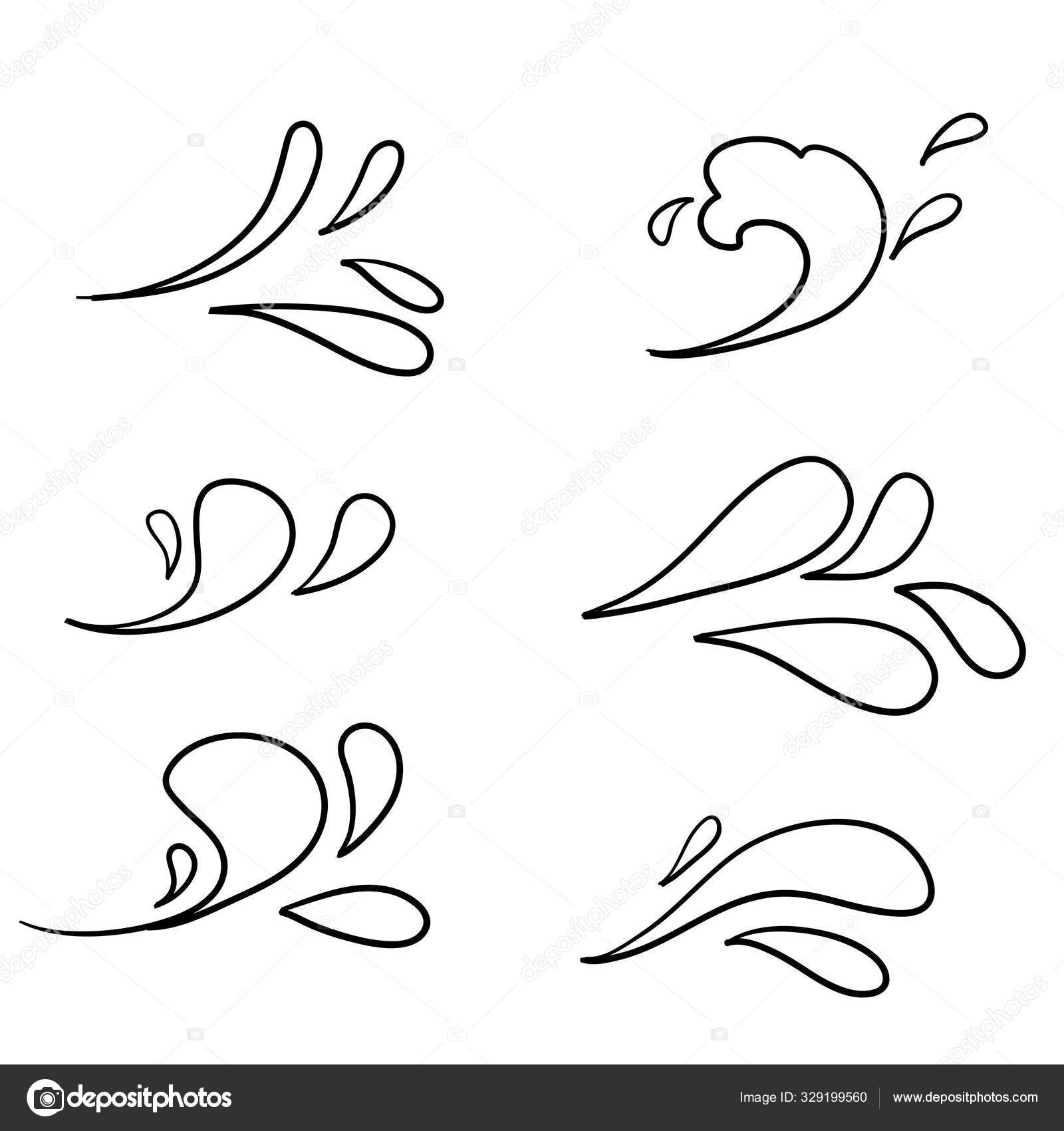 Splash Water Icon With Hand Drawn Doodle Simple Line Art Symbols Illustration Isolated Vector Image By C Devitaayusilvianingtyas Vector Stock Splash Water Icon With Hand Drawn Doodle Simple Line Art Symbols Illustration Isolated Vector Image By C Devitaayusilvianingtyas Vector Stock