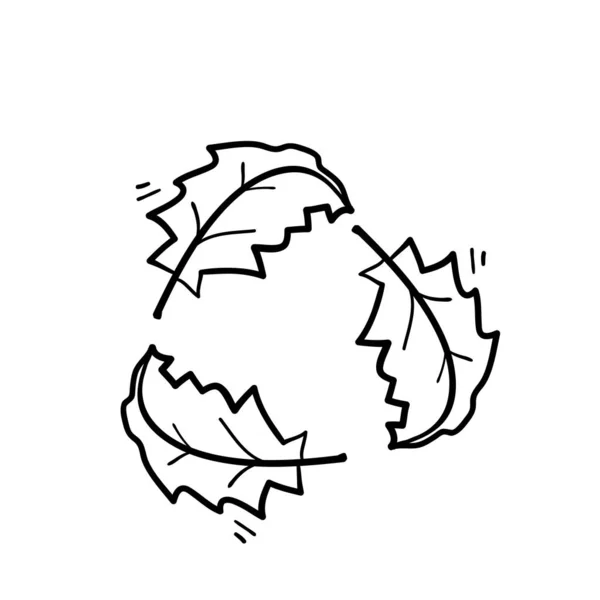 Ručně kreslené Biologicky rozložitelné recyklovatelné plastové zdarma balíček ikon.with doodle kreslený styl vektor izolované — Stockový vektor