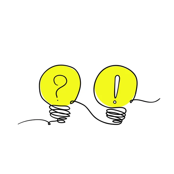 Solución Problema Icono Símbolo Pregunta Respuesta Negocio Concept Hand Dibujado — Vector de stock