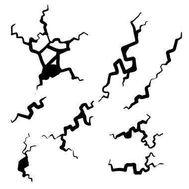 El çizimi kırık cam, duvar, yumurta, karikatür karalama stili vektör ilülasyonunda zemin