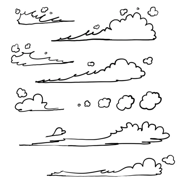 从汽车或其他车辆上手拉着尘沙云在尘土飞扬的路上 飞奔的小径从轨道上飞奔而过 — 图库矢量图片