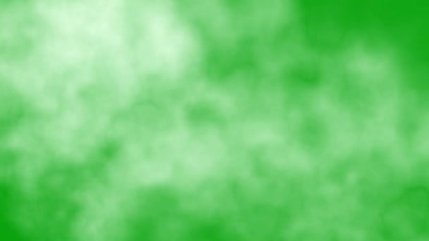 Fog Motion Graphics Green Screen Background — Stock video