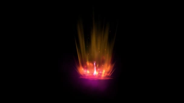 Графіка Руху Лазерної Стіни Темним Фоном — стокове відео