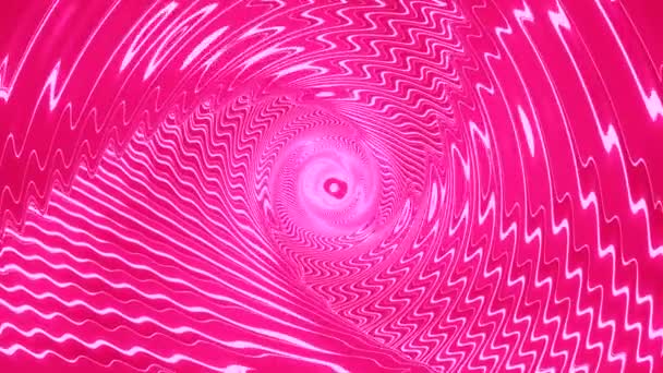 Ilustração Design Rosa Ilustração Espiral Rosa — Vídeo de Stock