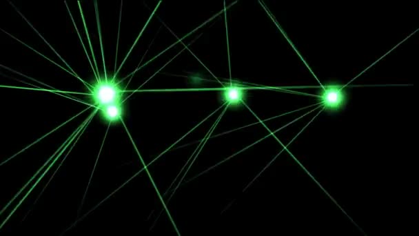 Party Laser Światła Ruchu Grafiki — Wideo stockowe