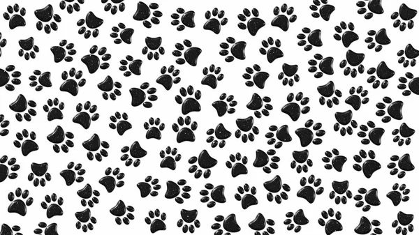 Állati Láb Nyomatok Gyönyörű Textúra Háttér Stock Kép