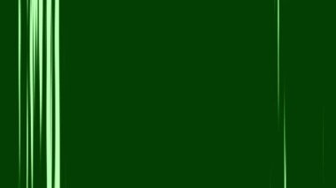 Yeşil ekran arkaplan ile beyaz hız çizgileri dikey hareket