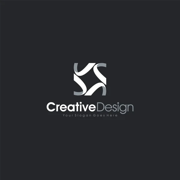 Abstract Logo Media abstract Logo Template Design Vector, Emblem, Design Concept, Creative Symbol design vector element for identity, logotype or icon Creative Design — 스톡 벡터