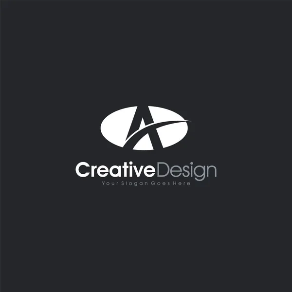 Počáteční písmeno Abstraktní vektor designu šablony loga, znaku, koncepce designu, vektorový prvek kreativního symbolu pro identitu, logotyp nebo ikonu kreativního designu — Stockový vektor