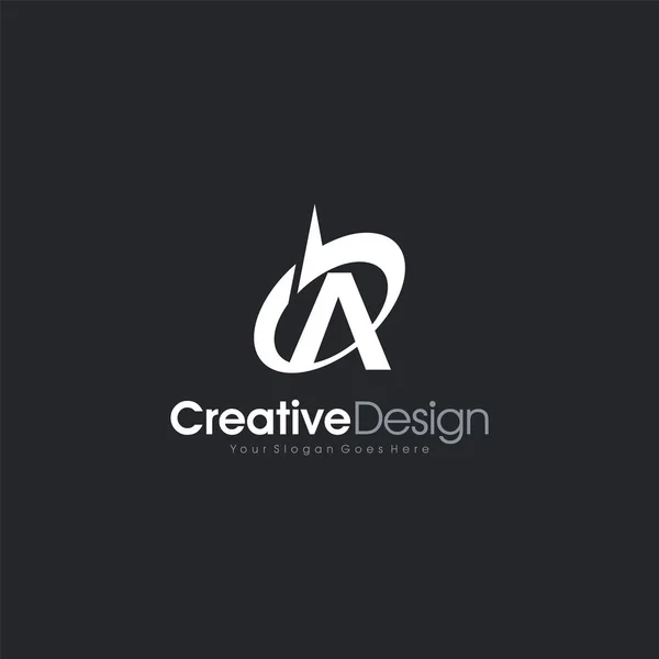 Initiales A Logo Creative Template Sign Vector abstract Logo Template Design Vector, Emblem, Design Concept, Creative Symbol design vector element for identity, logotype or icon Creative Design — Image vectorielle