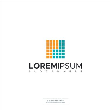 Harf Pd logo simgesi Kutu Simgesi Tasarım Şablonu